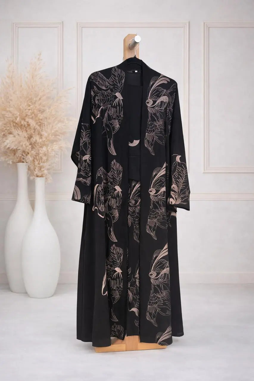 BE Embroidered Abaya 071 BE