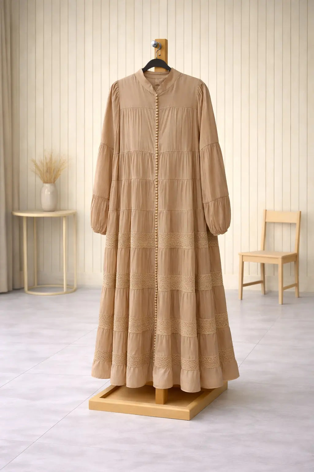 BE PLEATED DRESS 012 BE