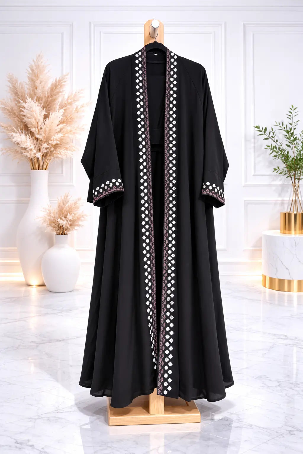BE Embroidered Abaya 081 BE