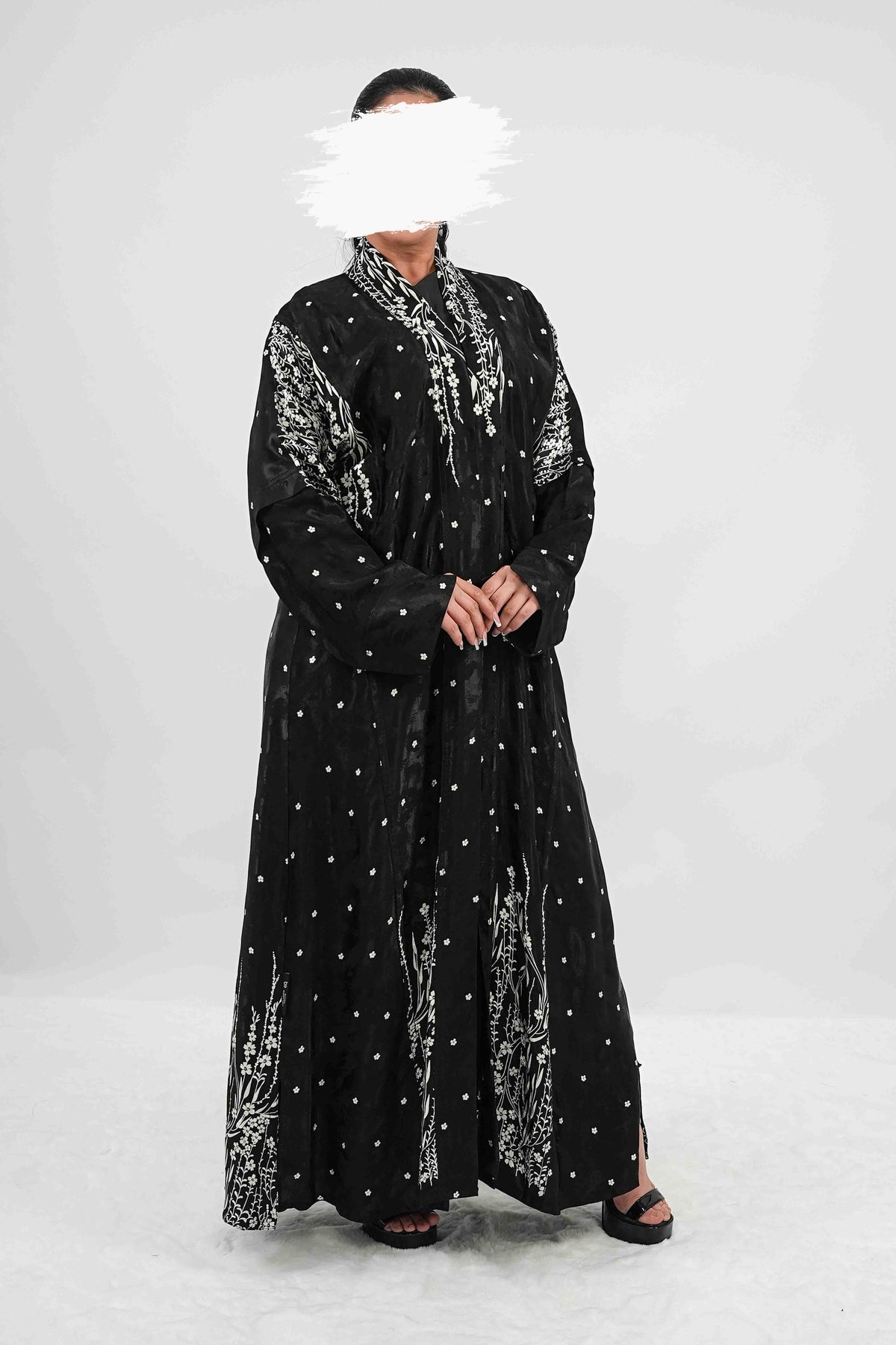 BE Botanical Shimmer Abaya 032 BE