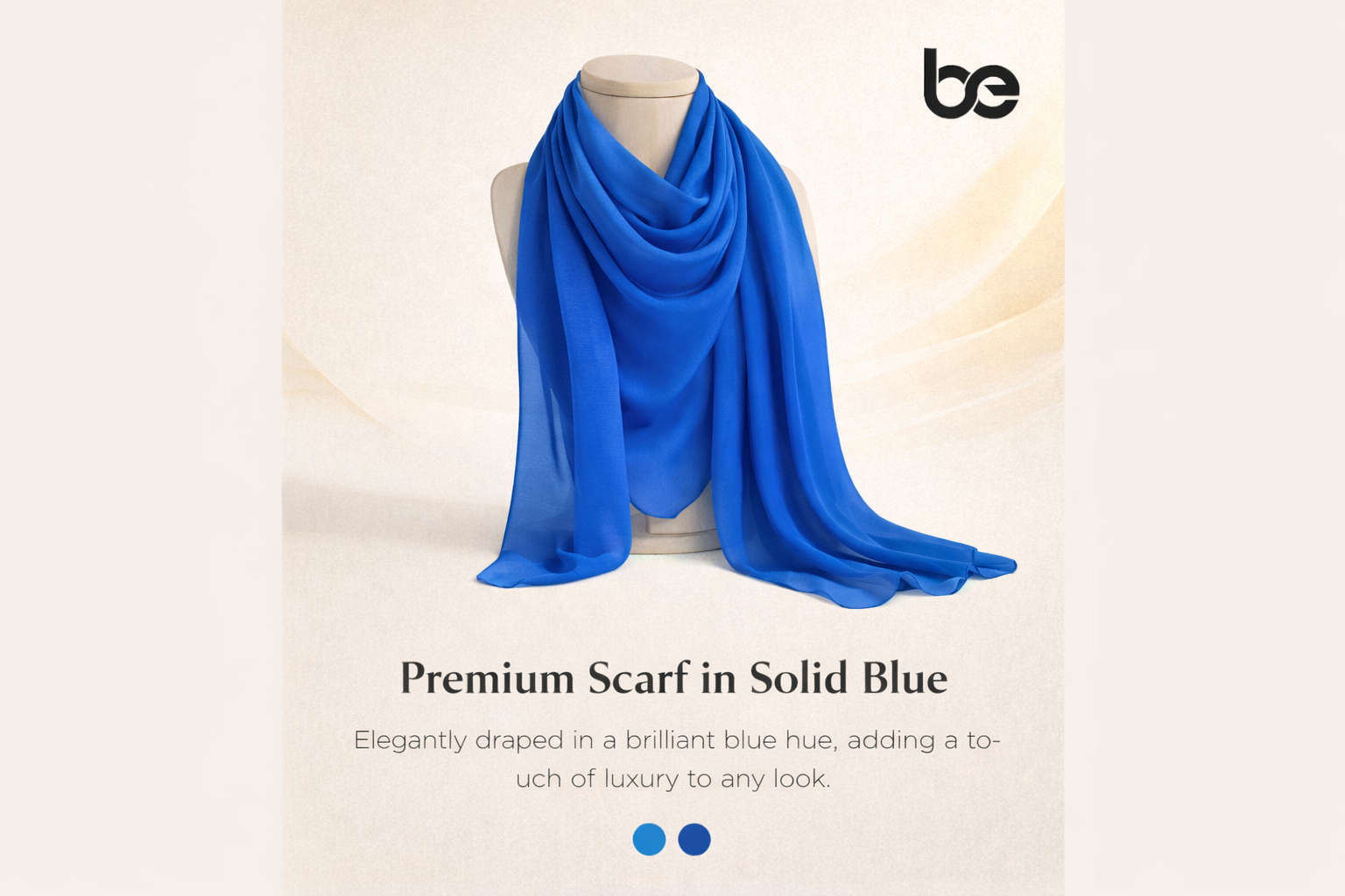 BE Colored Scarf 010 BE