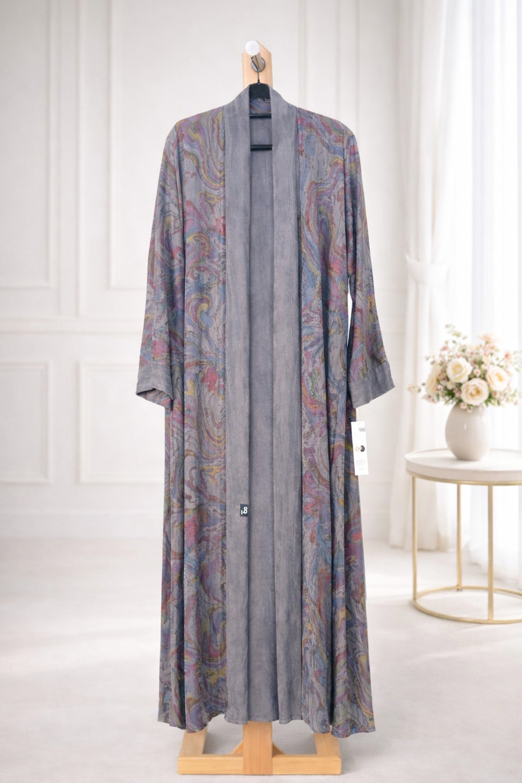 Marbled Ether Abaya