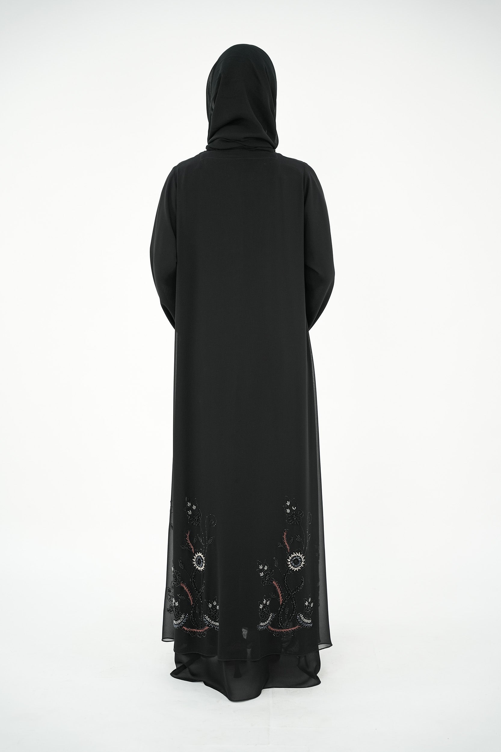 Hand Embroidery Abaya