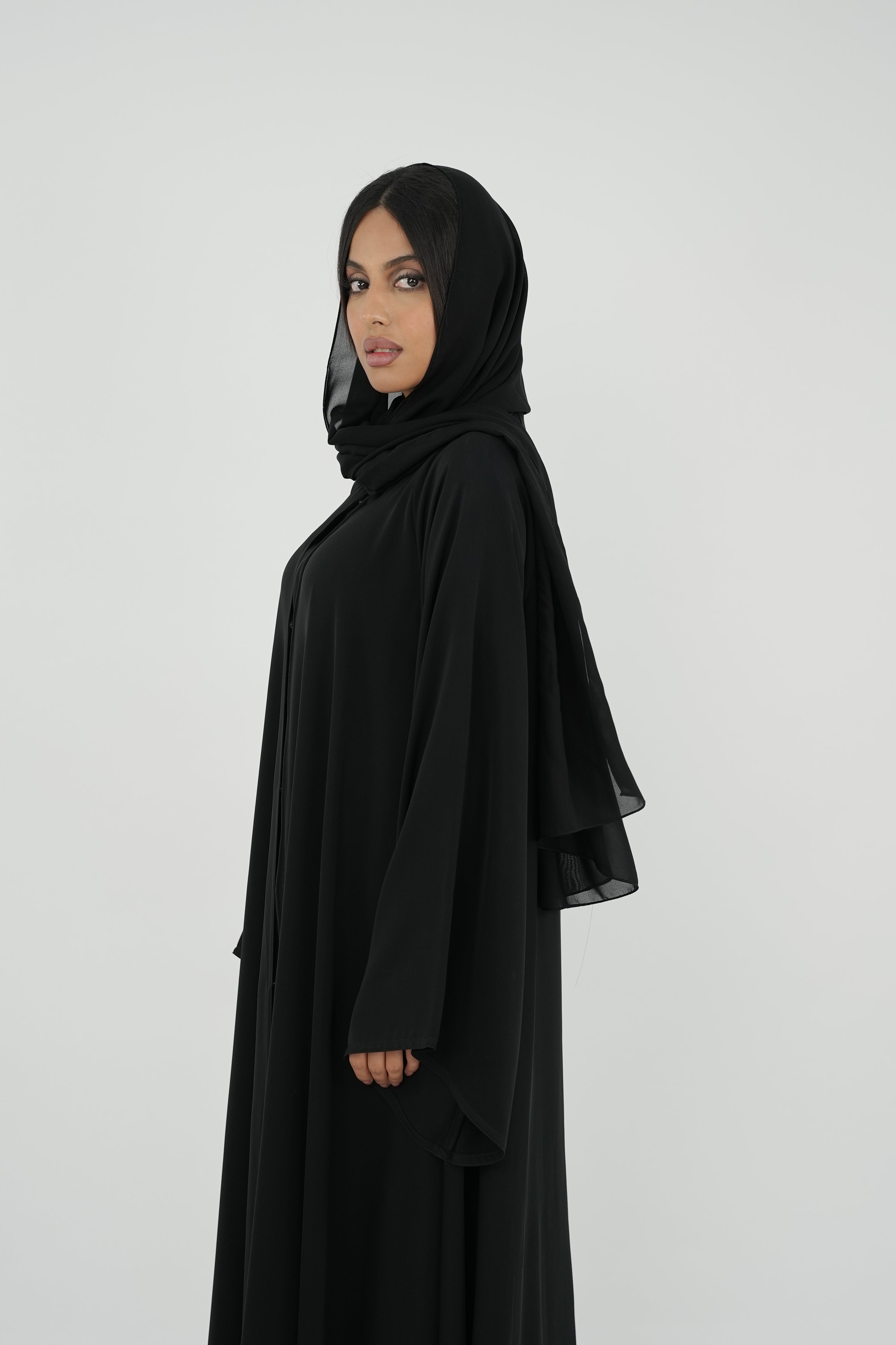 BE DOUBLE CLOSH Abaya 0164