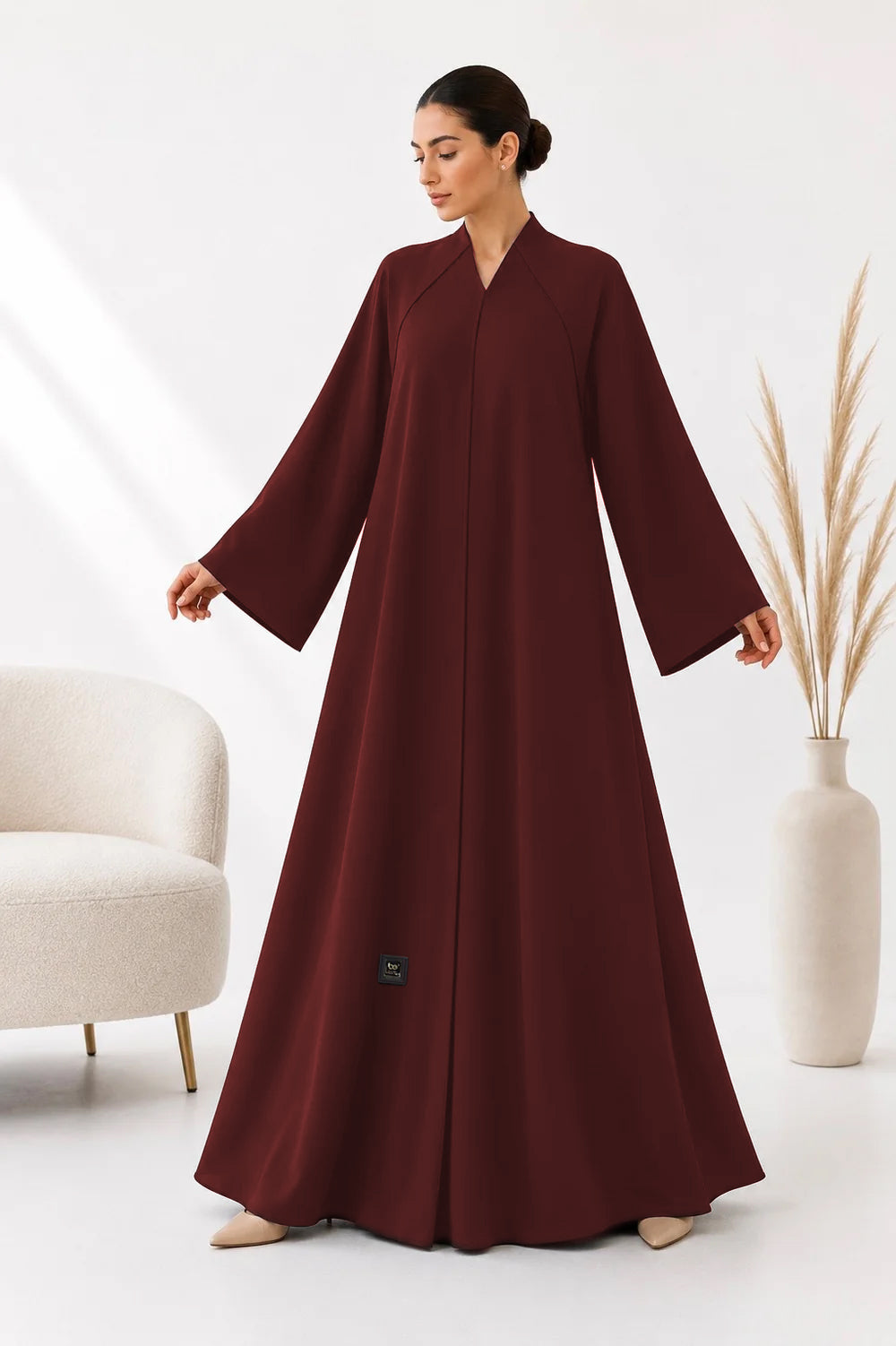 BE Double Cloche Color Abaya 001 BE