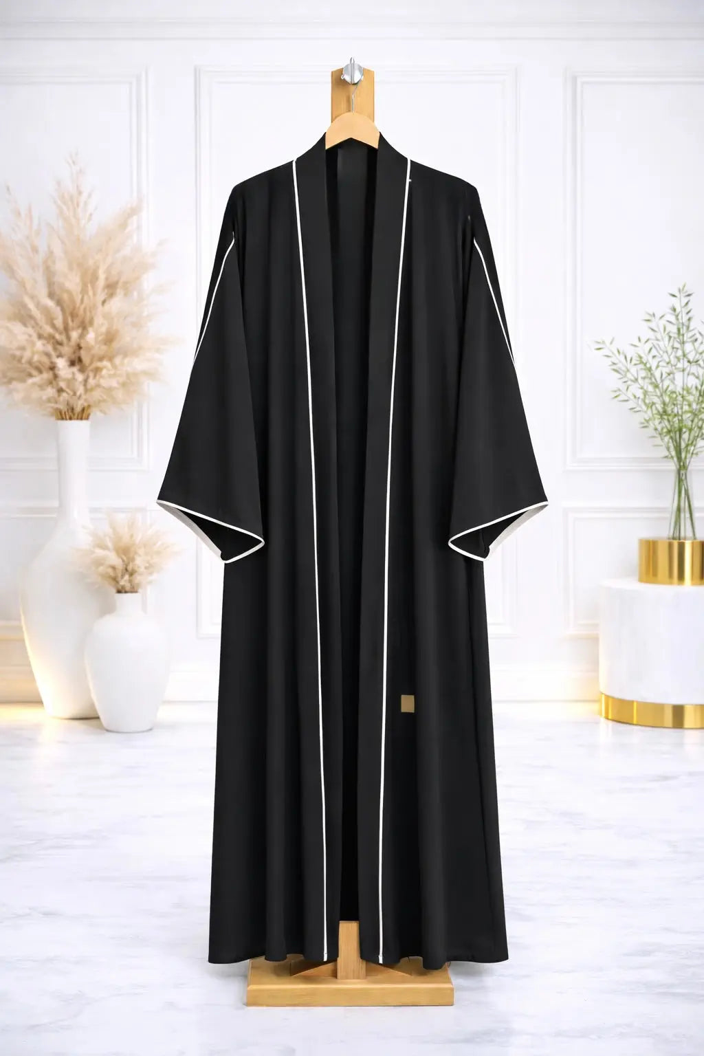 BE Black PLAIN ABAYA 112 BE
