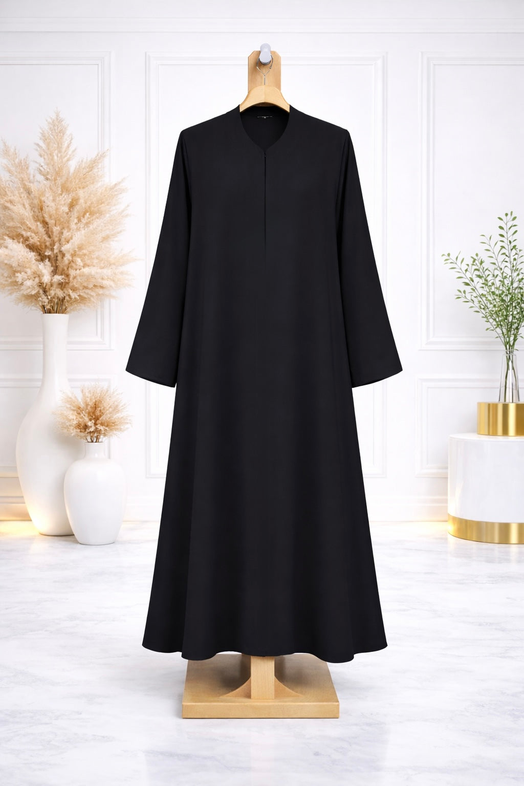 Plain Abaya Thop | عباية ثوب سادة