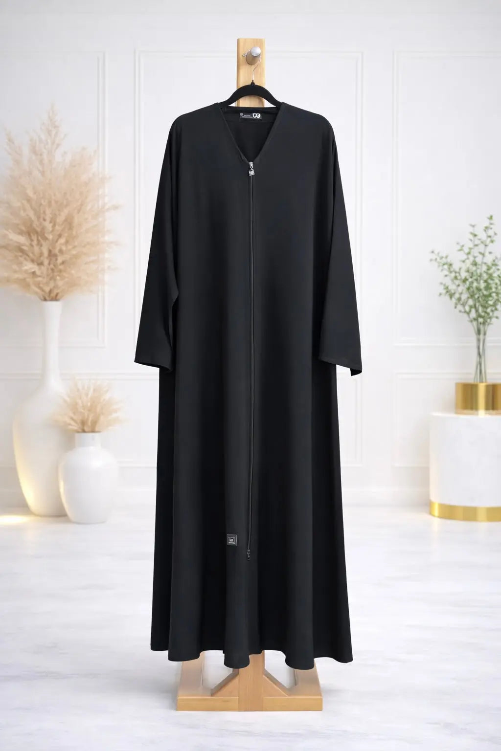 BE ZEPPER PLAIN Abaya 0189 BE