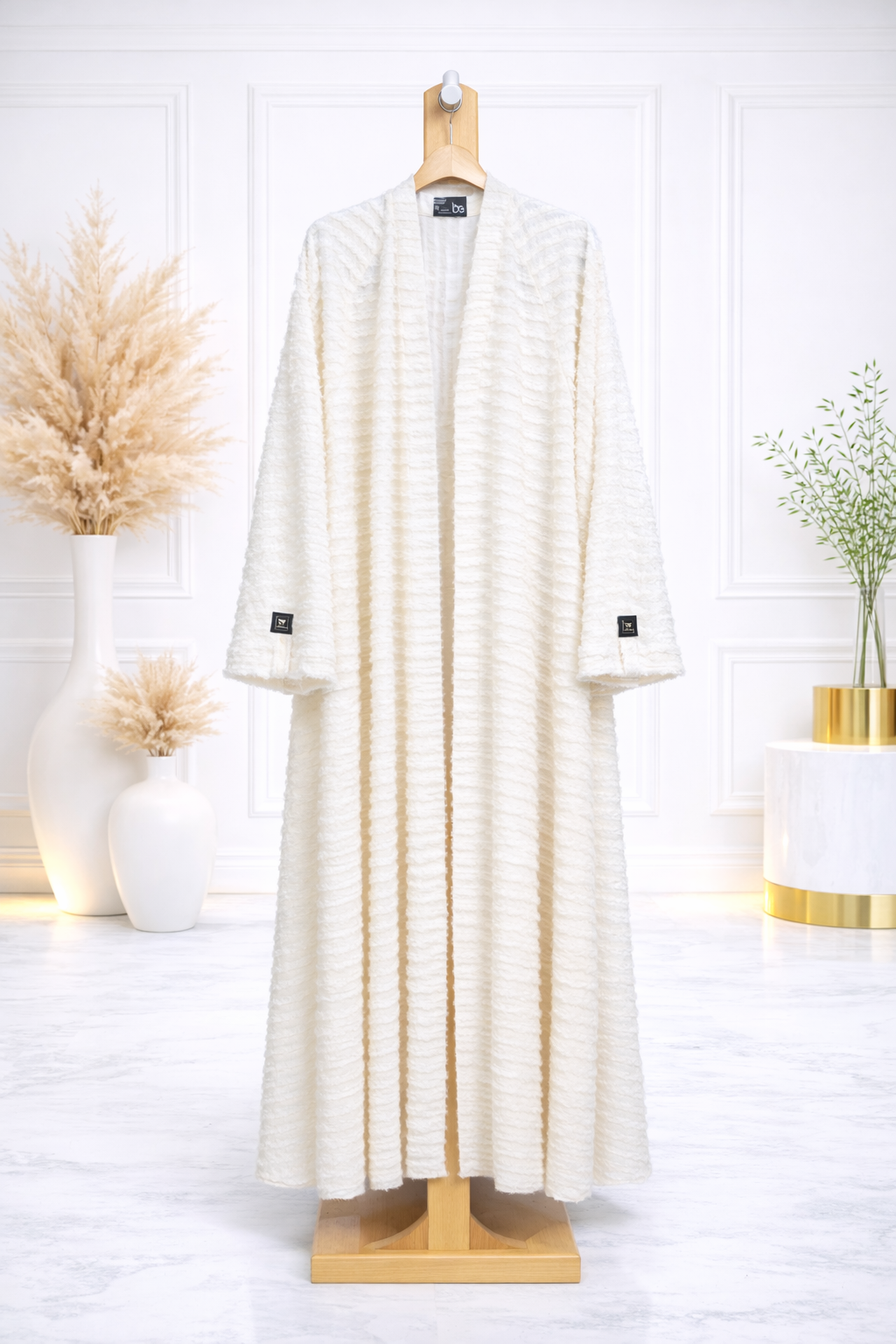 عباية شيفون مجعد دبل كلوش | Double closh Crash shiffon