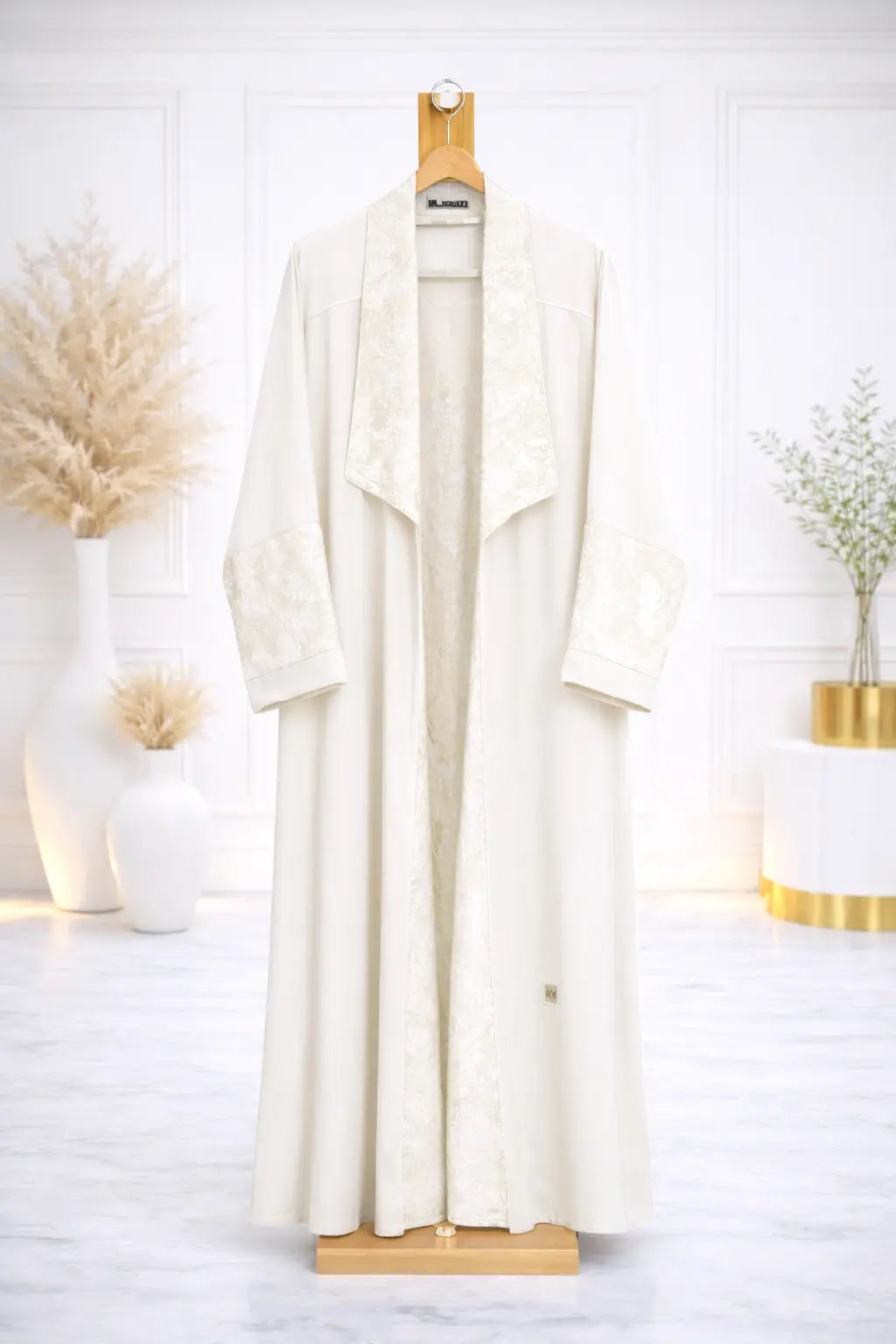 BE Jackard flower Abaya 197 BE