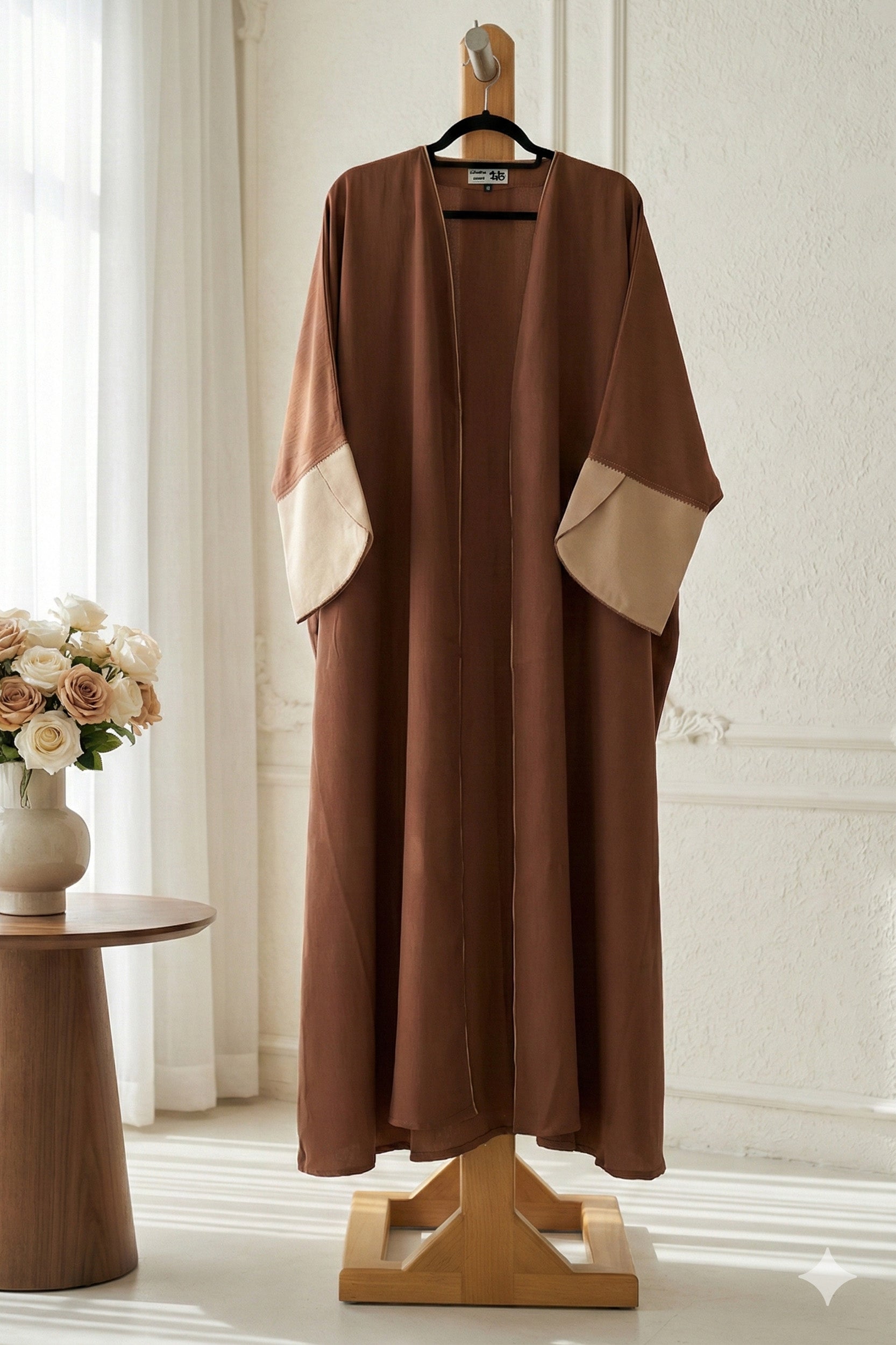 BE COLOR PLAIN ABAYA 0170