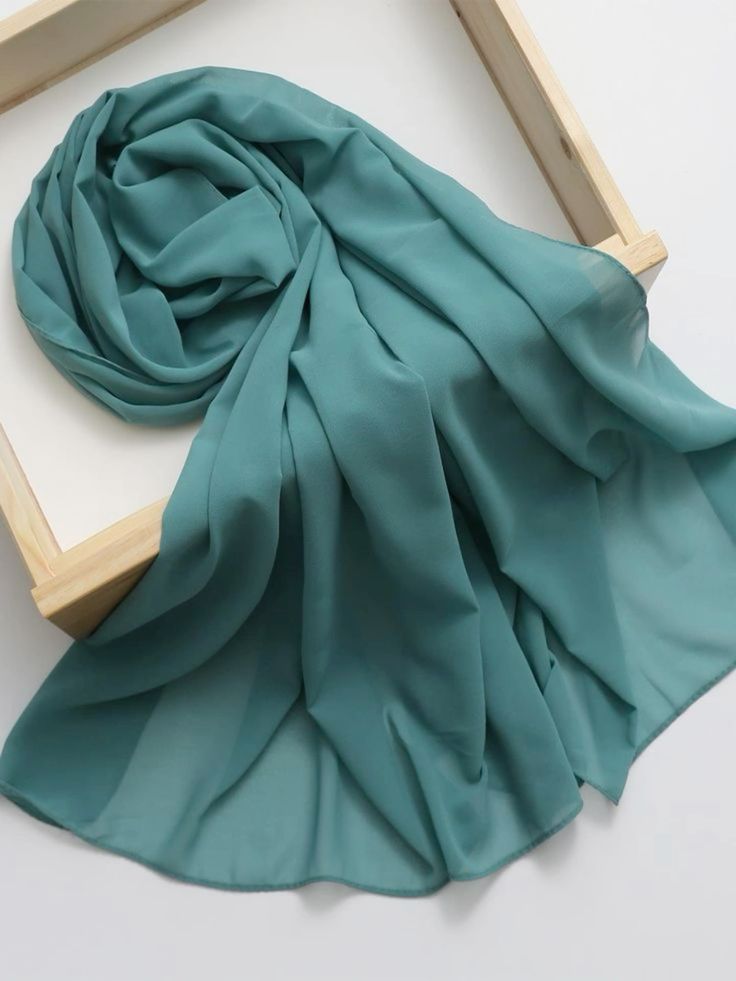 Color Plain Scarf |طرحة سادة ملون