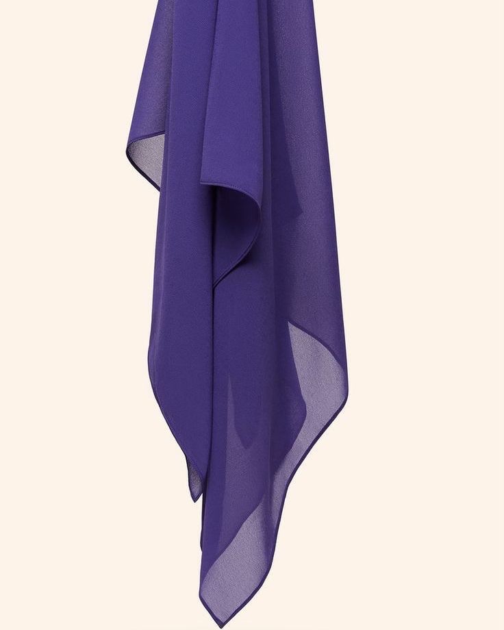 Color Plain Scarf |طرحة سادة ملون