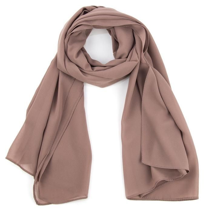 Color Plain Scarf |طرحة سادة ملون