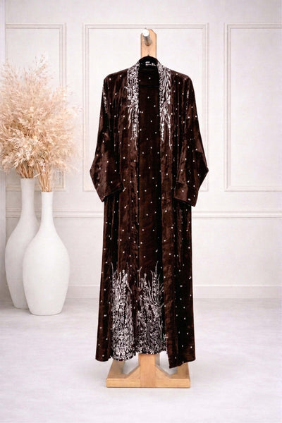 BE Botanical Shimmer Abaya 032 BE