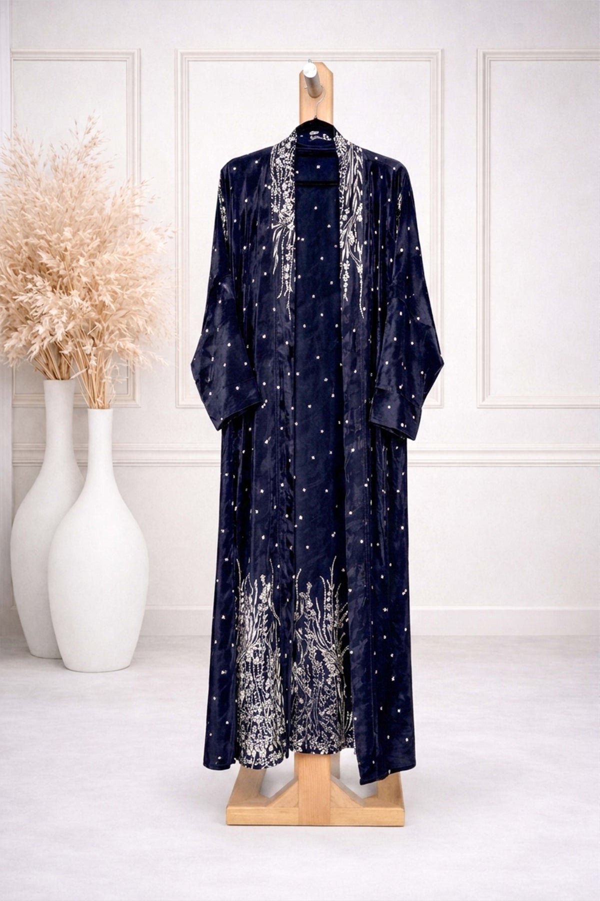 BE Botanical Shimmer Abaya 032 BE