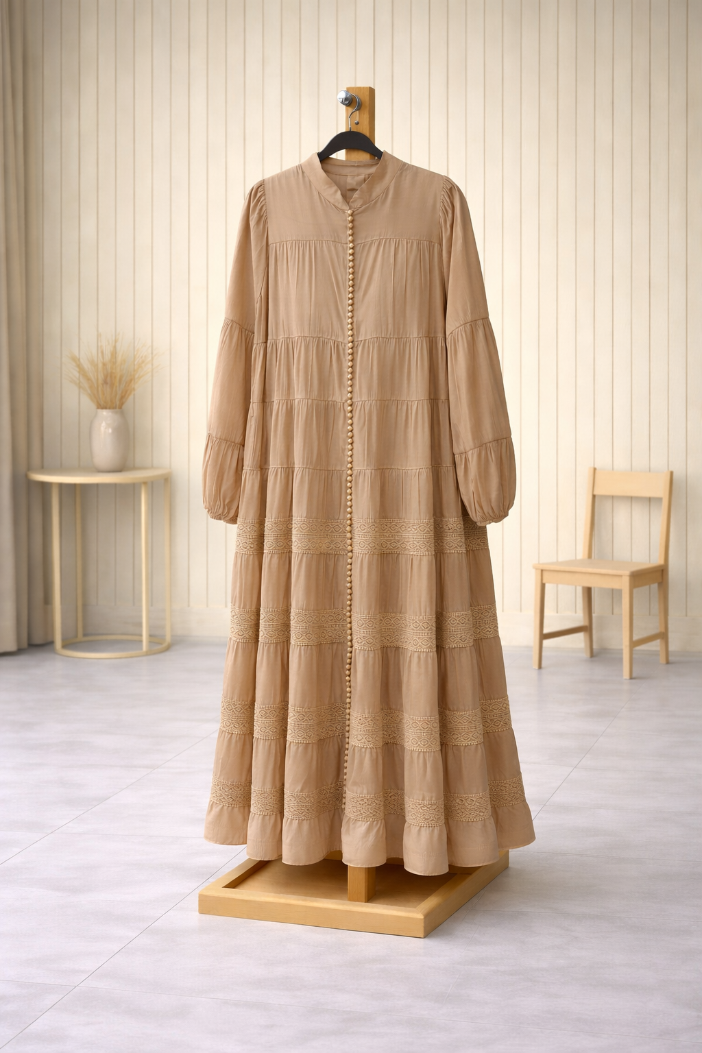 BE PLEATED DRESS 012