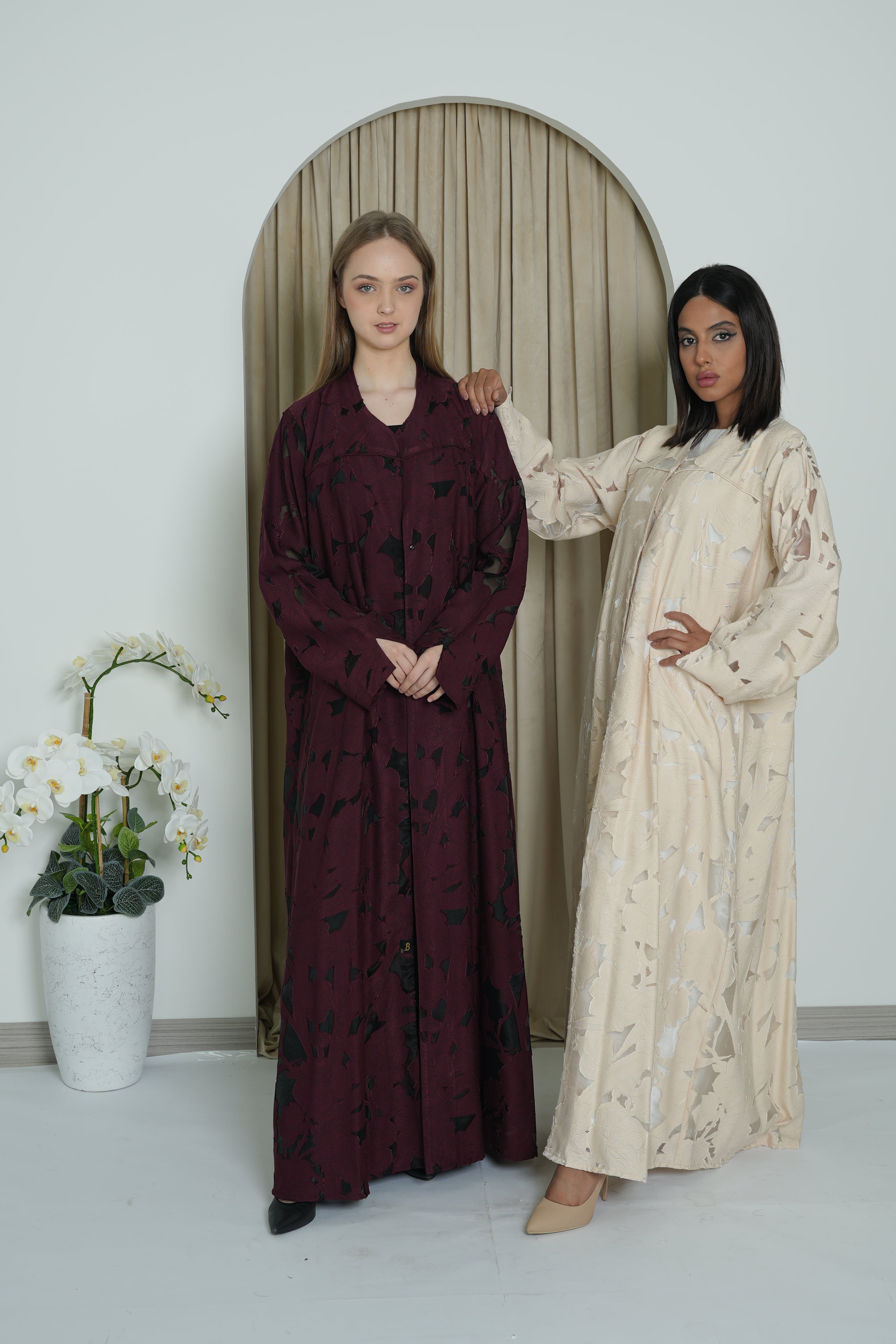 Full-length design with refined finishing