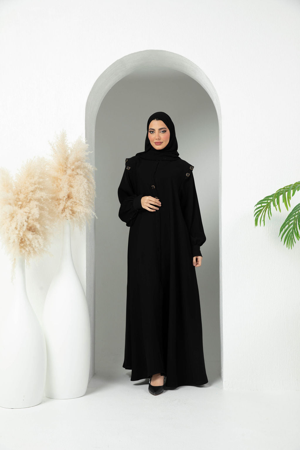 BE Plain Abaya 051