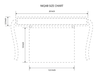 7P Nakab with Logo|نقاب   بمطاط مخفي