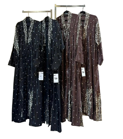 BE ITALIAN SILK ABAYA 195 BE