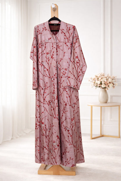 Botanical Print Abaya