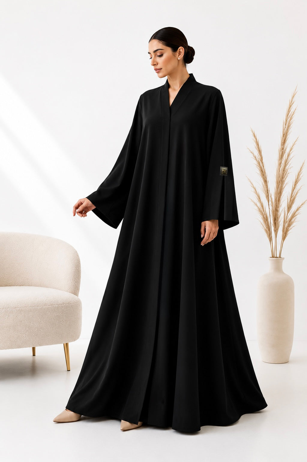 BE Abaya signature  Gold  007 BE