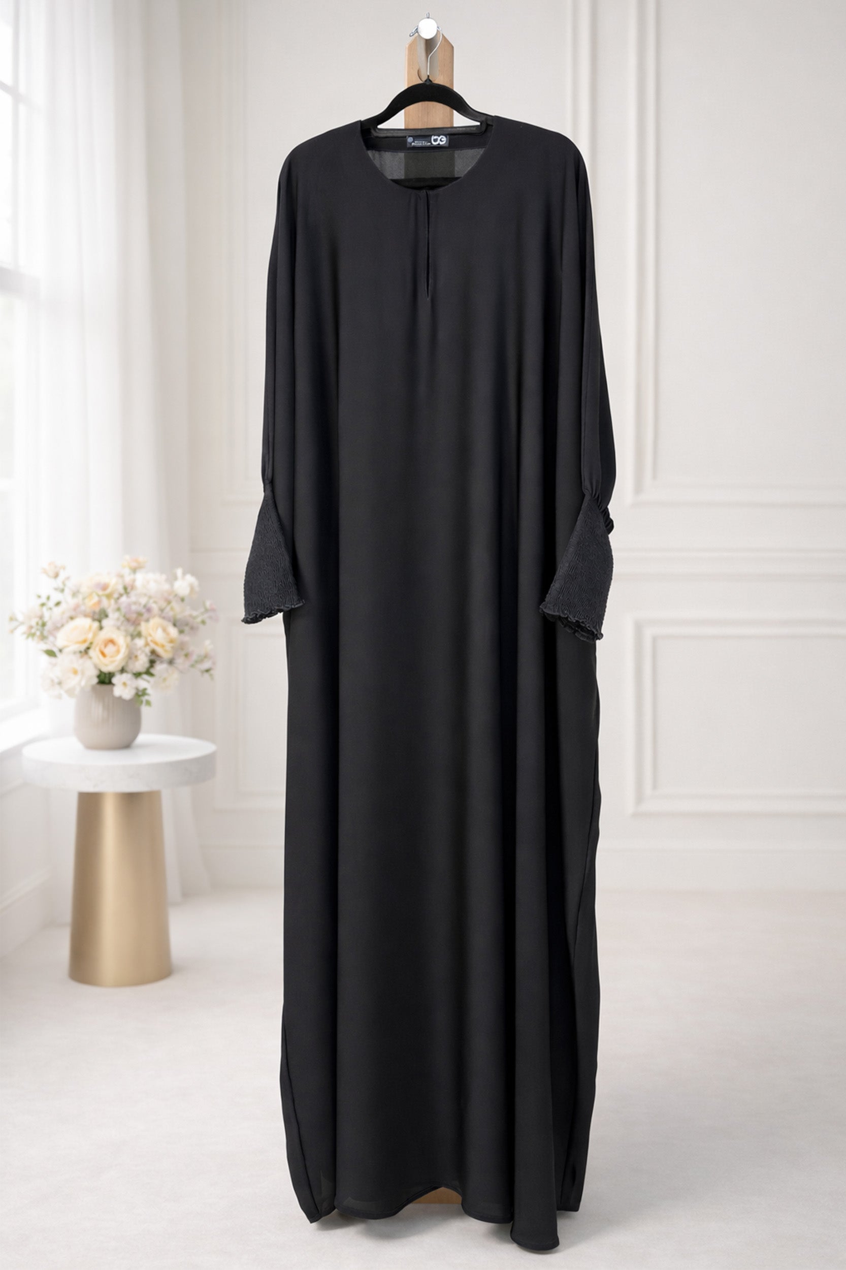 BE Smocked Cuff Abaya 009 BE