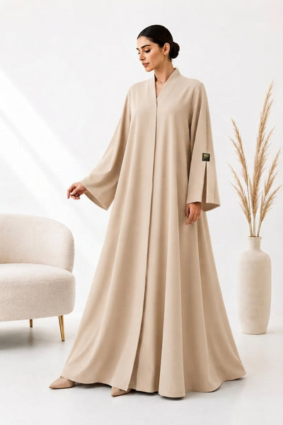 BE Color Abaya signature  Gold  007 BE