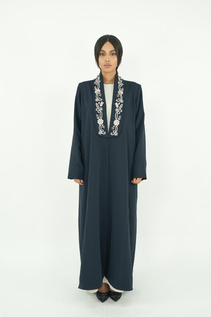 Hand Embroidery Work Abaya