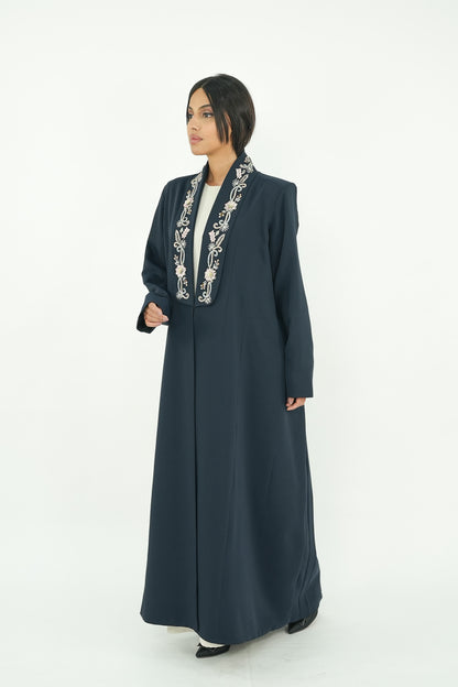 Hand Embroidery Work Abaya