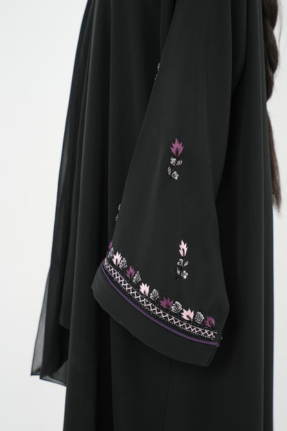 ABAYA WITH HAND WORK