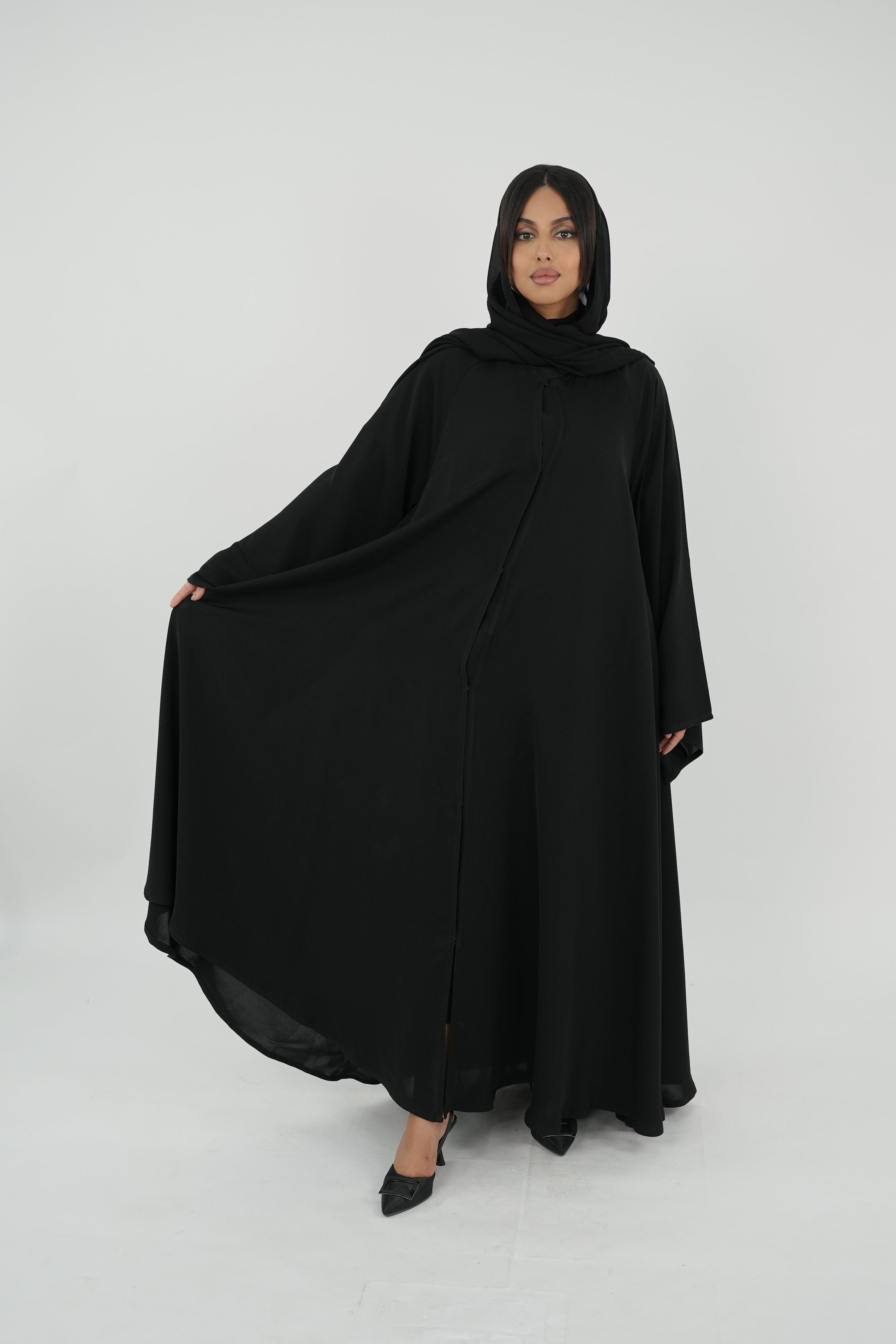 BE DOUBLE CLOSH Abaya 0164