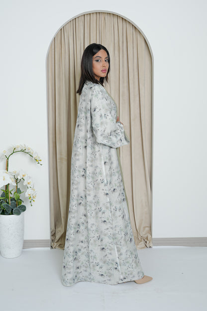 Double Face Printed Abaya