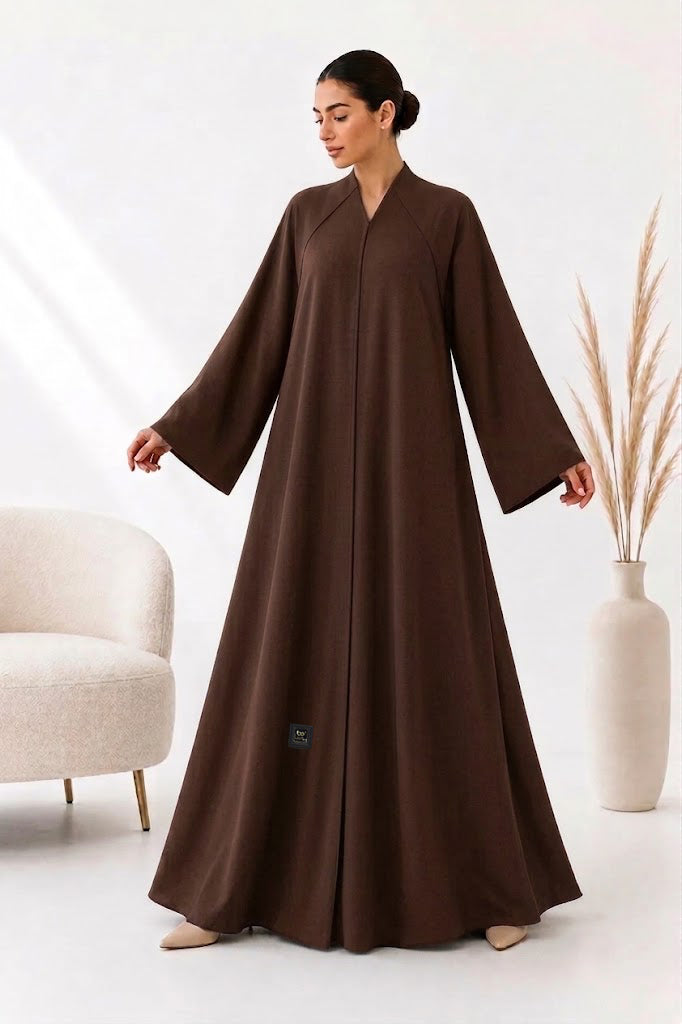 BE Double Cloche Color Abaya 001 BE