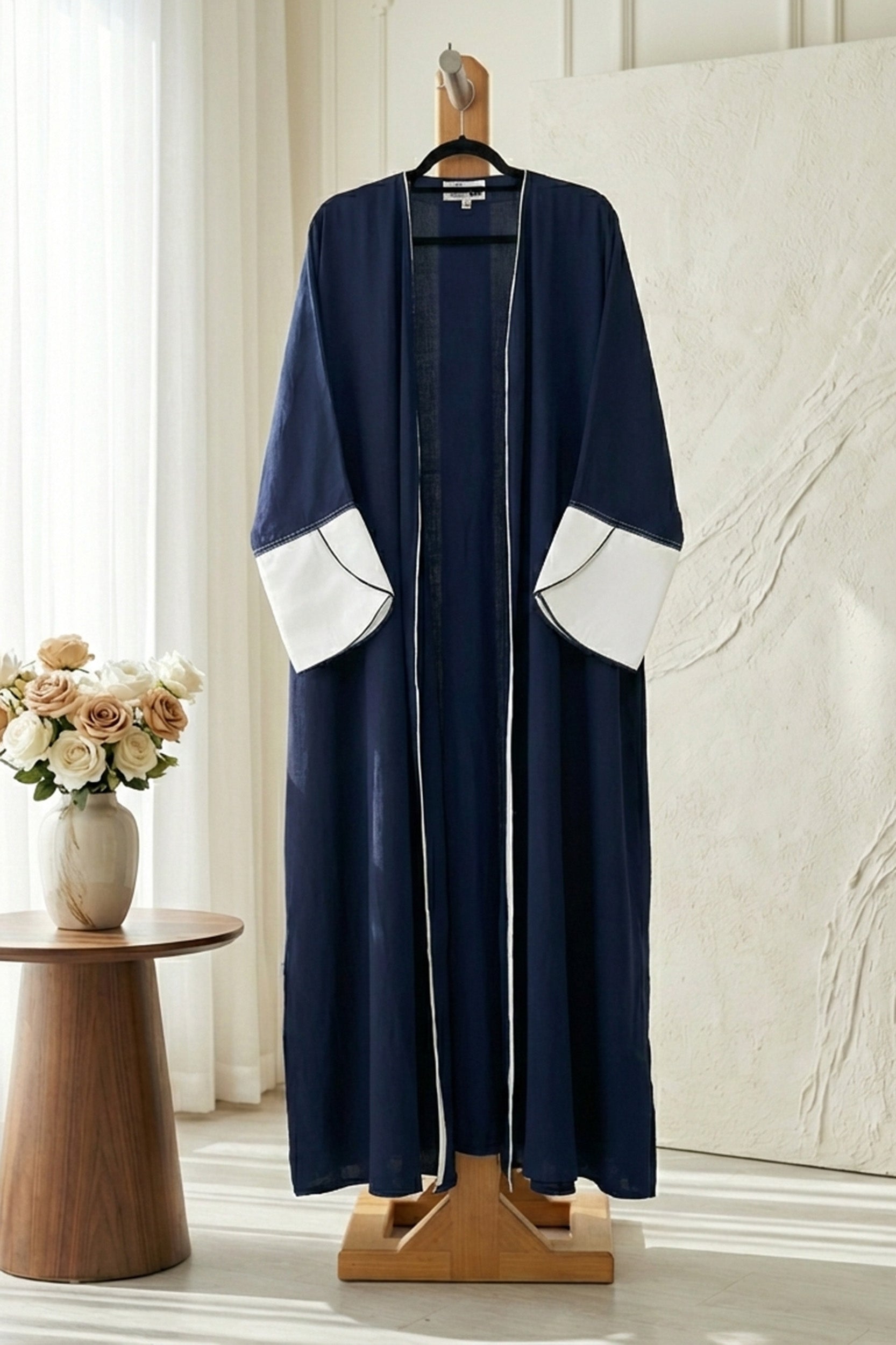 BE COLOR PLAIN ABAYA 0170