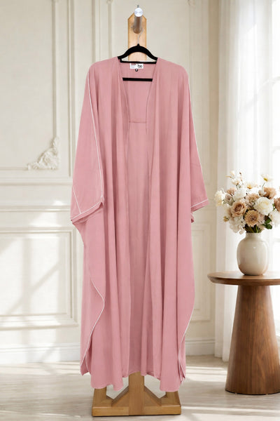 BE COLOR PLAIN ABAYA 084