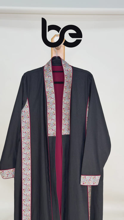 Heritage Bloom Abaya