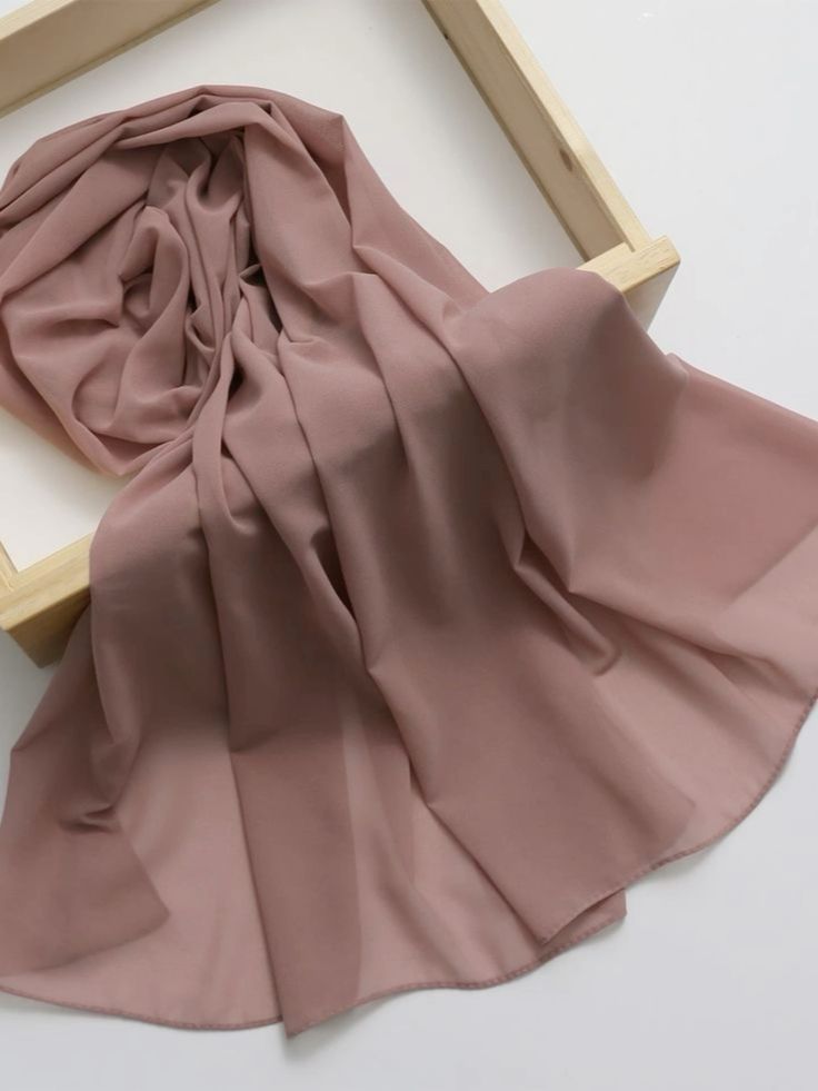 Color Plain Scarf |طرحة سادة ملون
