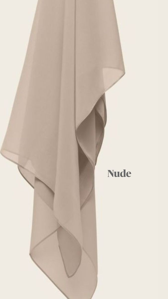 Color Plain Scarf |طرحة سادة ملون